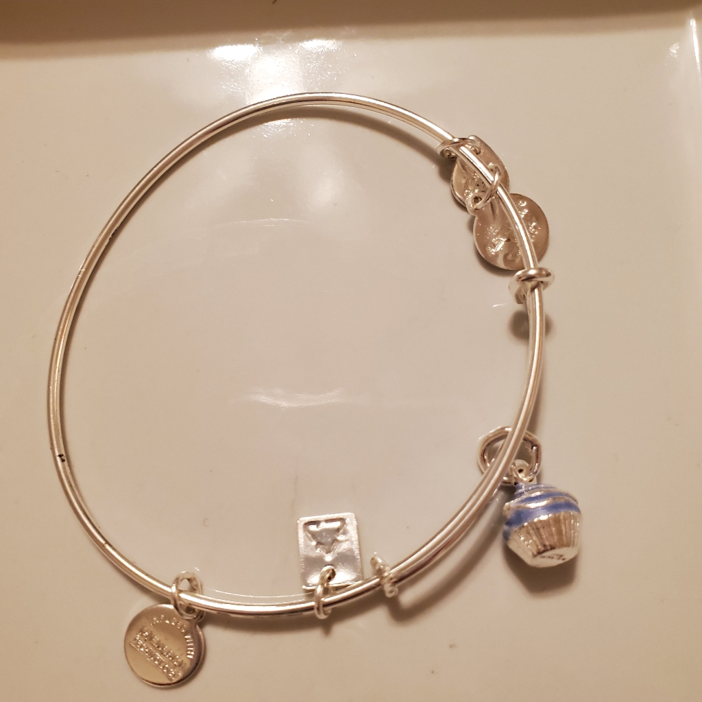 Brand New 64 Alex And Ani Cupcake Ii Ewb Bangle